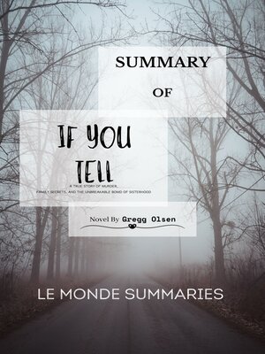 cover image of Summary of IF YOU TELL